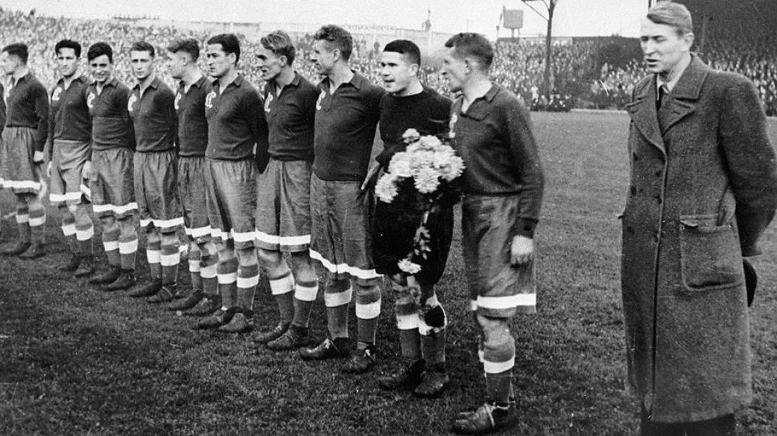 75 лет назад состоялось грандиозное турне московского Динамо по Великобритании.  