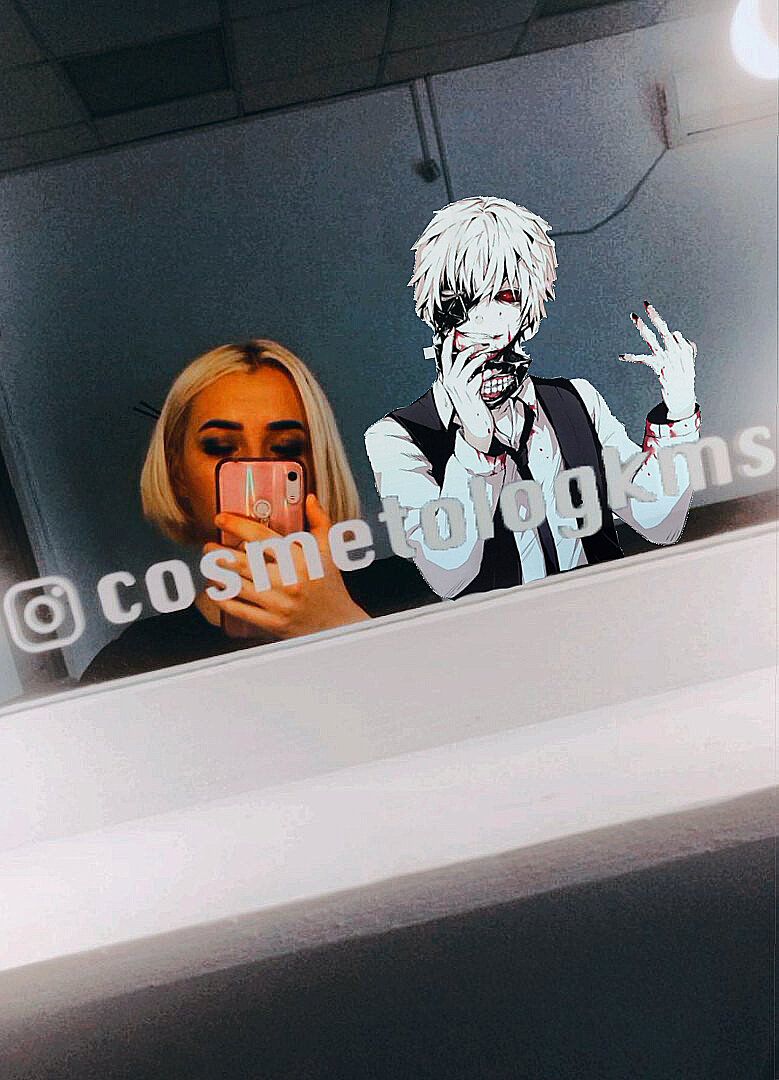 Моя девушка Александра и перенесенный Канеки Кен из аниме "Токийский гуль"