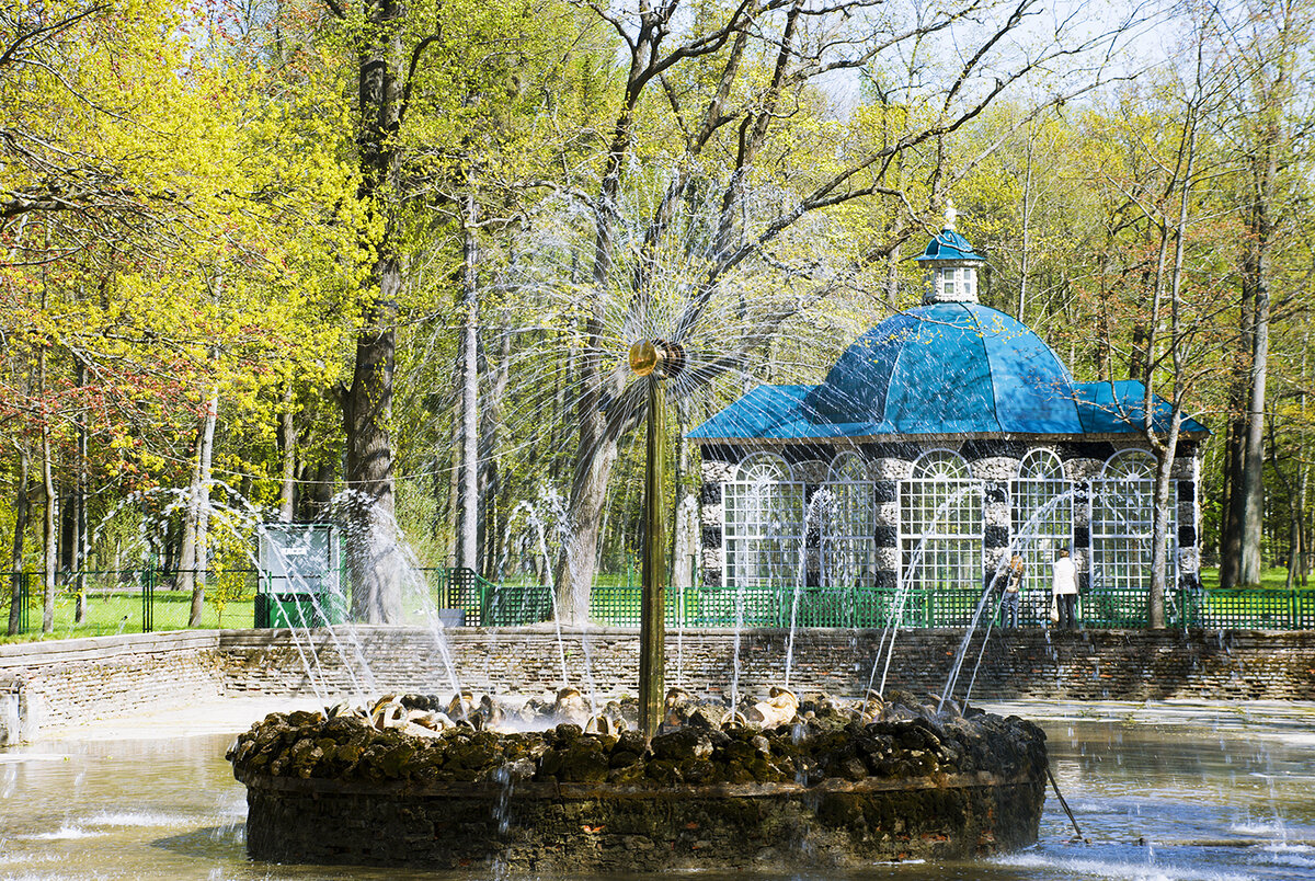 Менажерийный пруд. Фонтан "Солнце". Фото автора