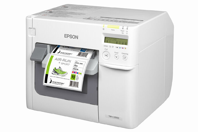 Цветной, струйный принтер этикеток Epson CW3500 