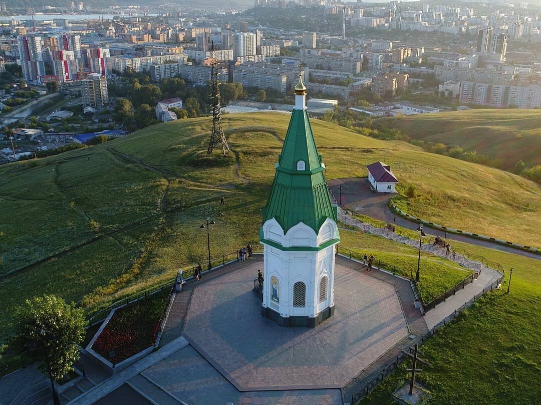 Часовня Красноярск Покровская гора