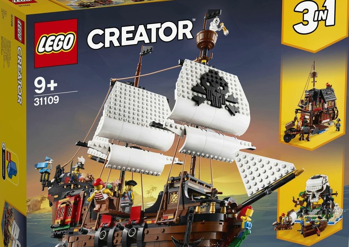 Lego Creator 31109 # Пиратский Корабль | Мирослав Str0ng | Дзен