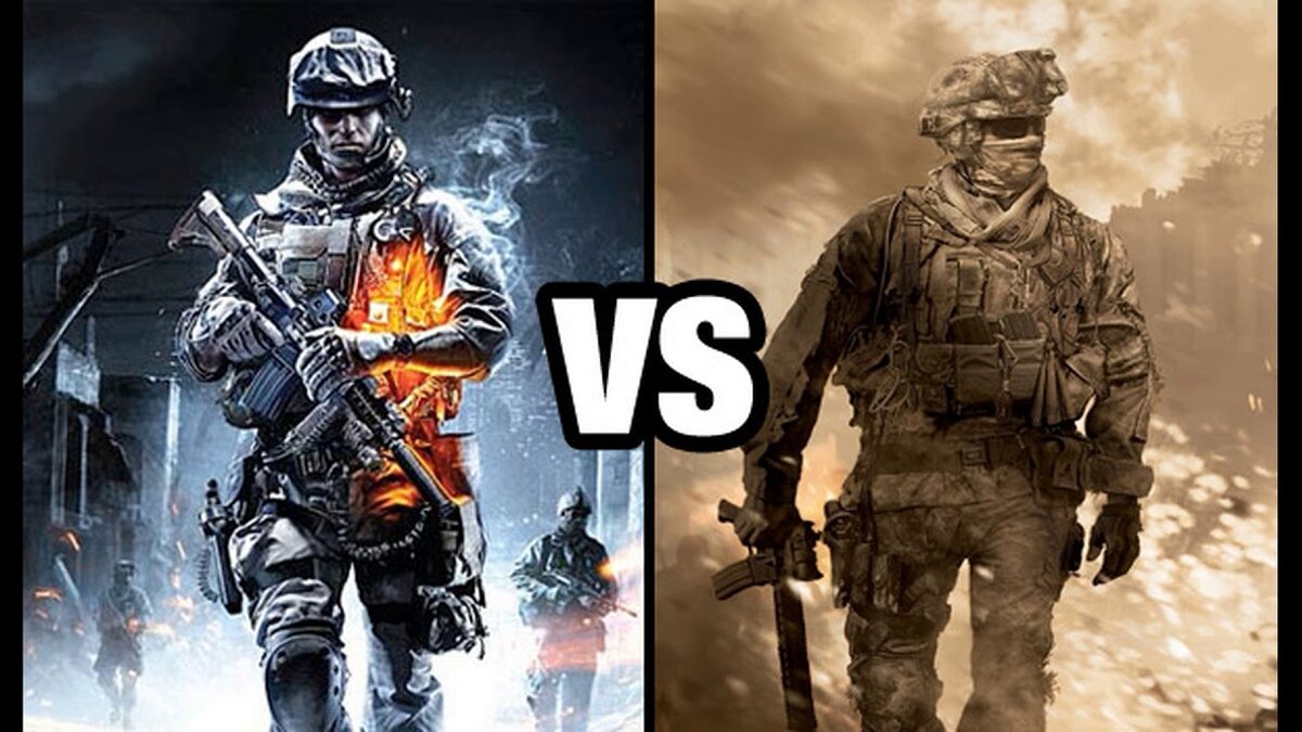 Битва Титанов. Battlefield vs. Call of Duty | МИРный воитель | Дзен