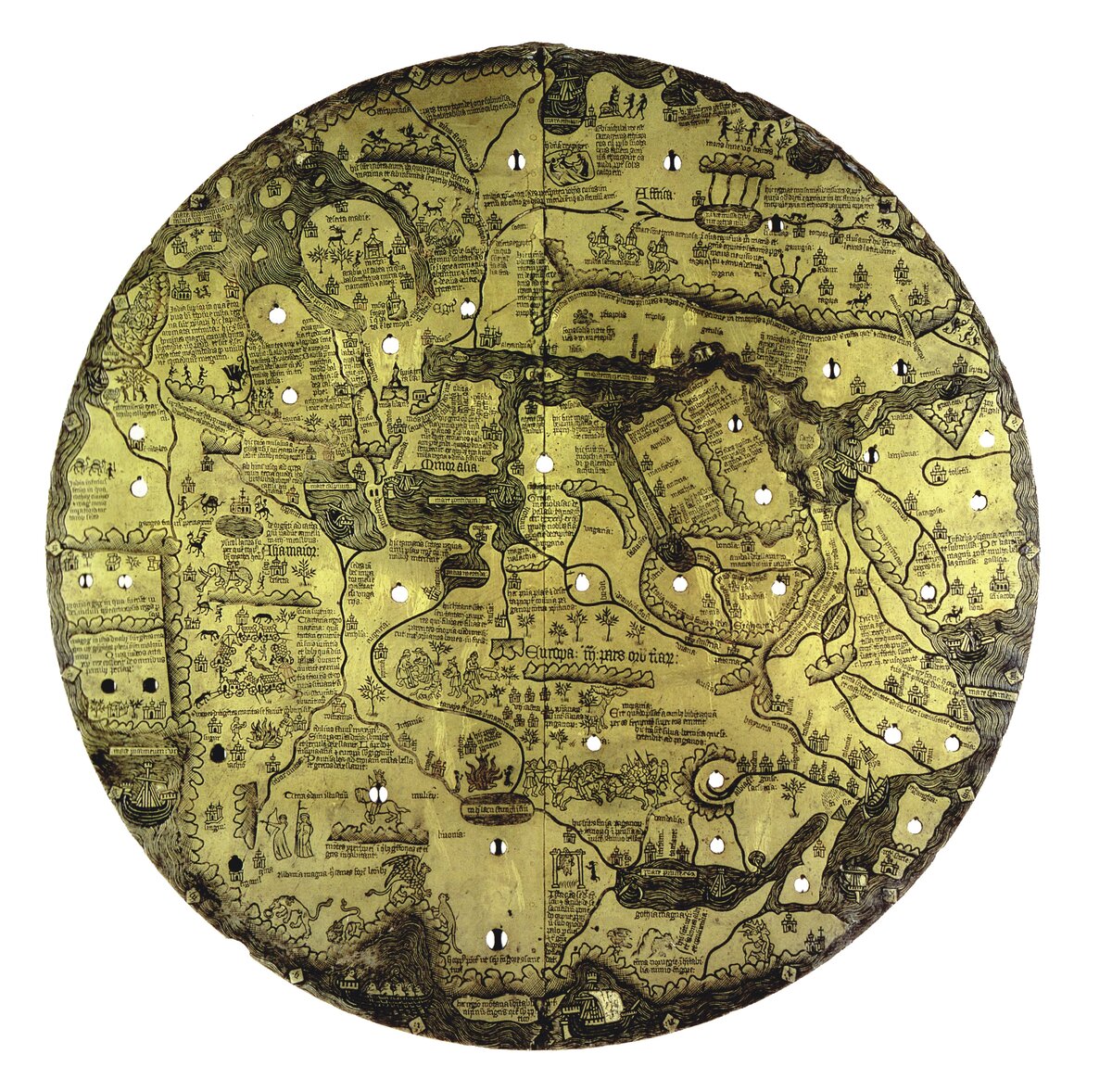 Планисфера Стефана Борджиа.