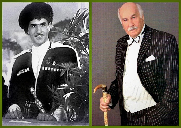 Владимир Зельдин - в молодости и в старости (коллаж из фото из открытых источников)