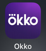 Иконка приложения Okko. Скриншот сделан автором канала