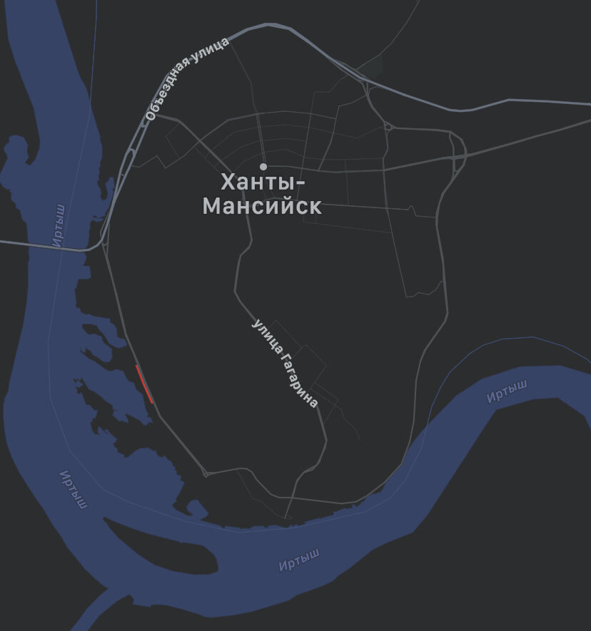 Красивый овал черты города 