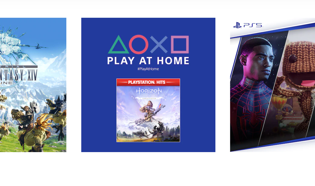 Play at home clearance playstation store