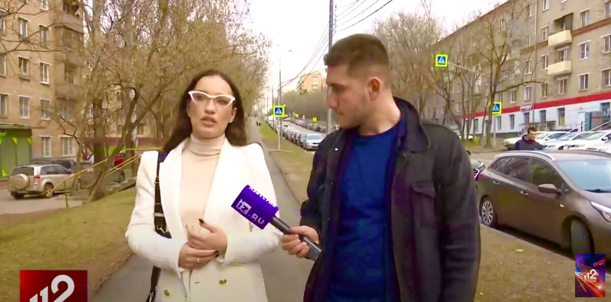 Виктория Дайнеко в репортаже о пуме и суде. Скринщот с ютуб-канала «Экстренный вызов 112»