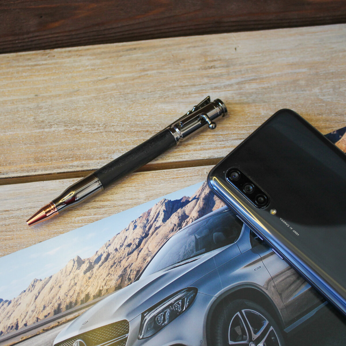 Ручка-патрон из ценных пород дерева от компании ArtV