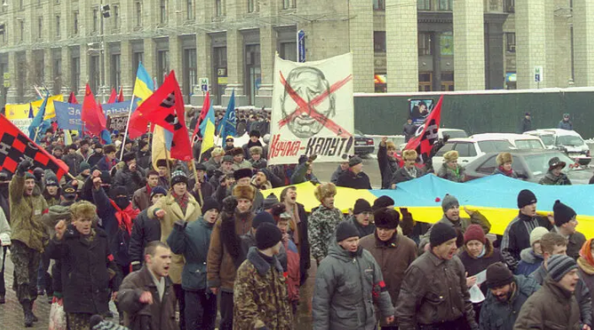 Акция "Украина без Кучмы"