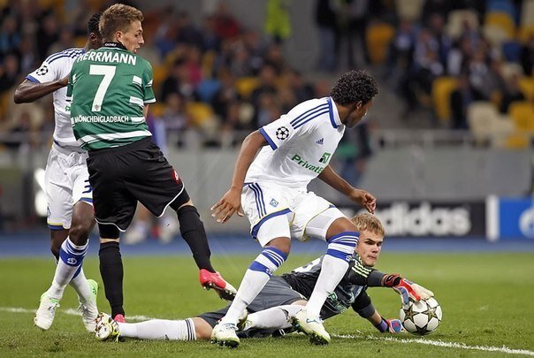 Раунд плей-офф Лиги Чемпионов. Динамо Киев - Боруссия Менхенгладбах