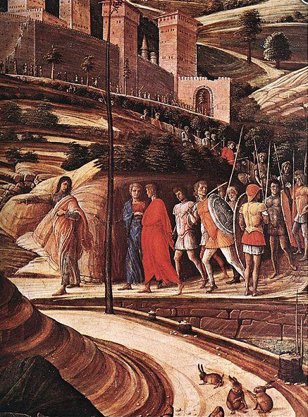 Андрея Мантенья, в Гефсиманском саду, 1455 , Лондон, Национальная Галерея