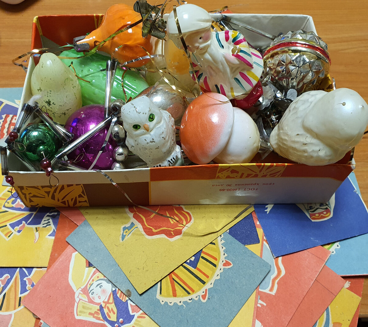 Коробка с игрушками