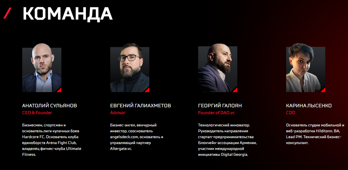 Команда разработчиков