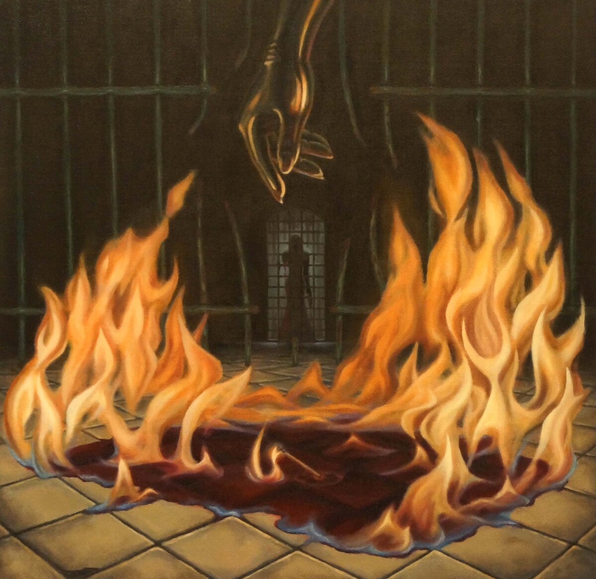 Максимов Егор В поисках плодородной почвы холст масло 2021 г #андеграунд22