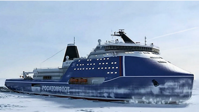 Ледокол "Лидер". © НИЦ "Курчатовский центр" — ЦНИИ КМ "Прометей"