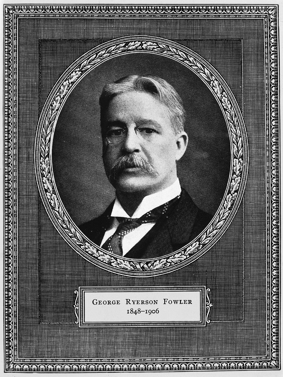 Джордж Райерсон Фаулер (25 декабря 1848 – 6 февраля 1906). Фото с сайта https://imglib.ru/works/qcdd67ca/