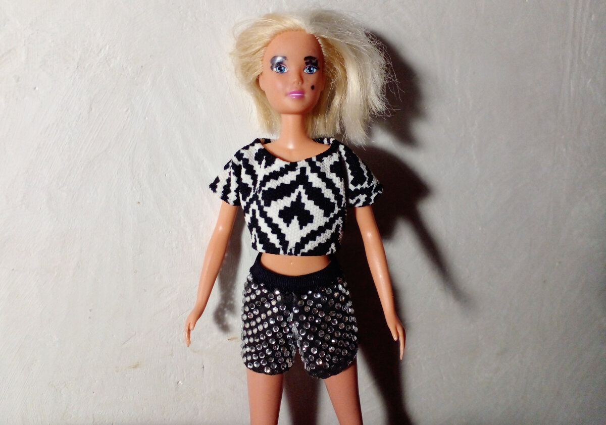 Шорты для Барби своими руками