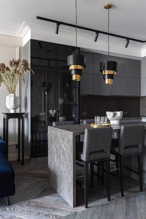 Фрагмент интерьера. Дизайн: Brimmer Design Buro.