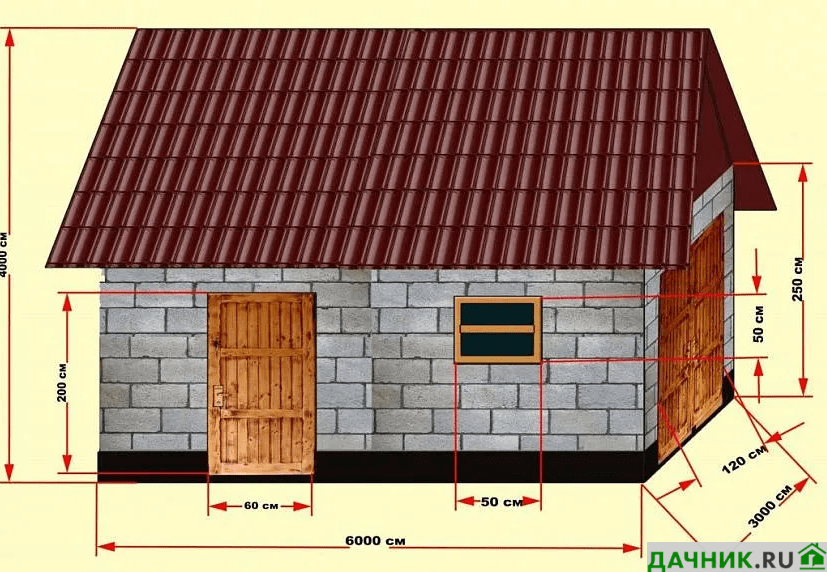 Баня из кирпича своими руками