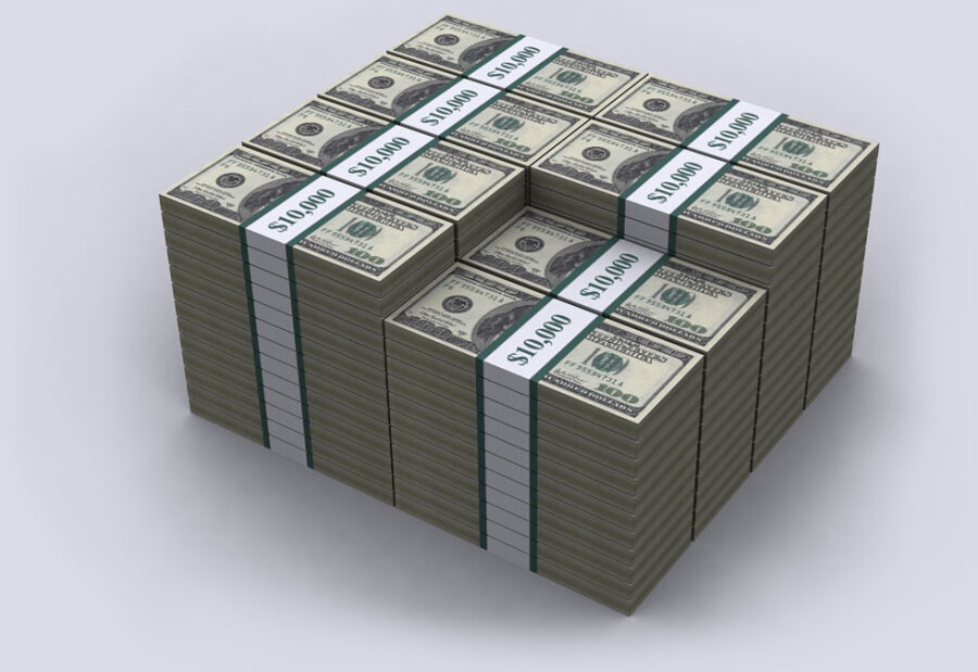 1 миллион долларов - это тысяча раз по тысячи долларов