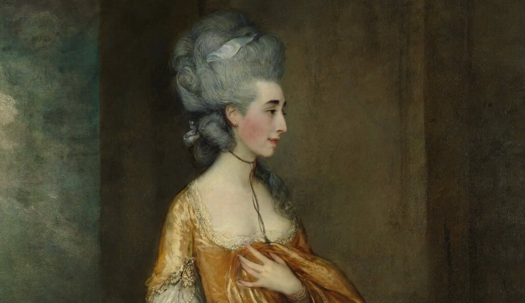 Портрет миссис Грейс Далримпл Эллиот, худ. Томас Гейнсборо, 1778 г. 