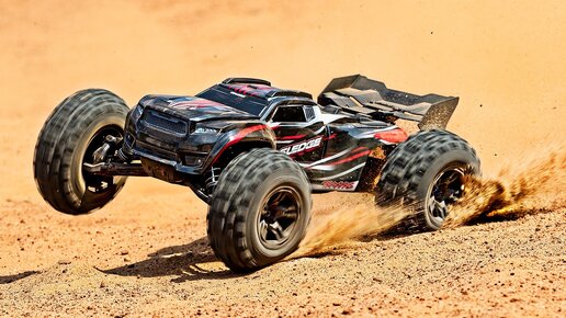 БЕШЕНЫЙ и неудержимый Traxxas Sledge 1/8 ... Первый электроАлюминий от Traxxas