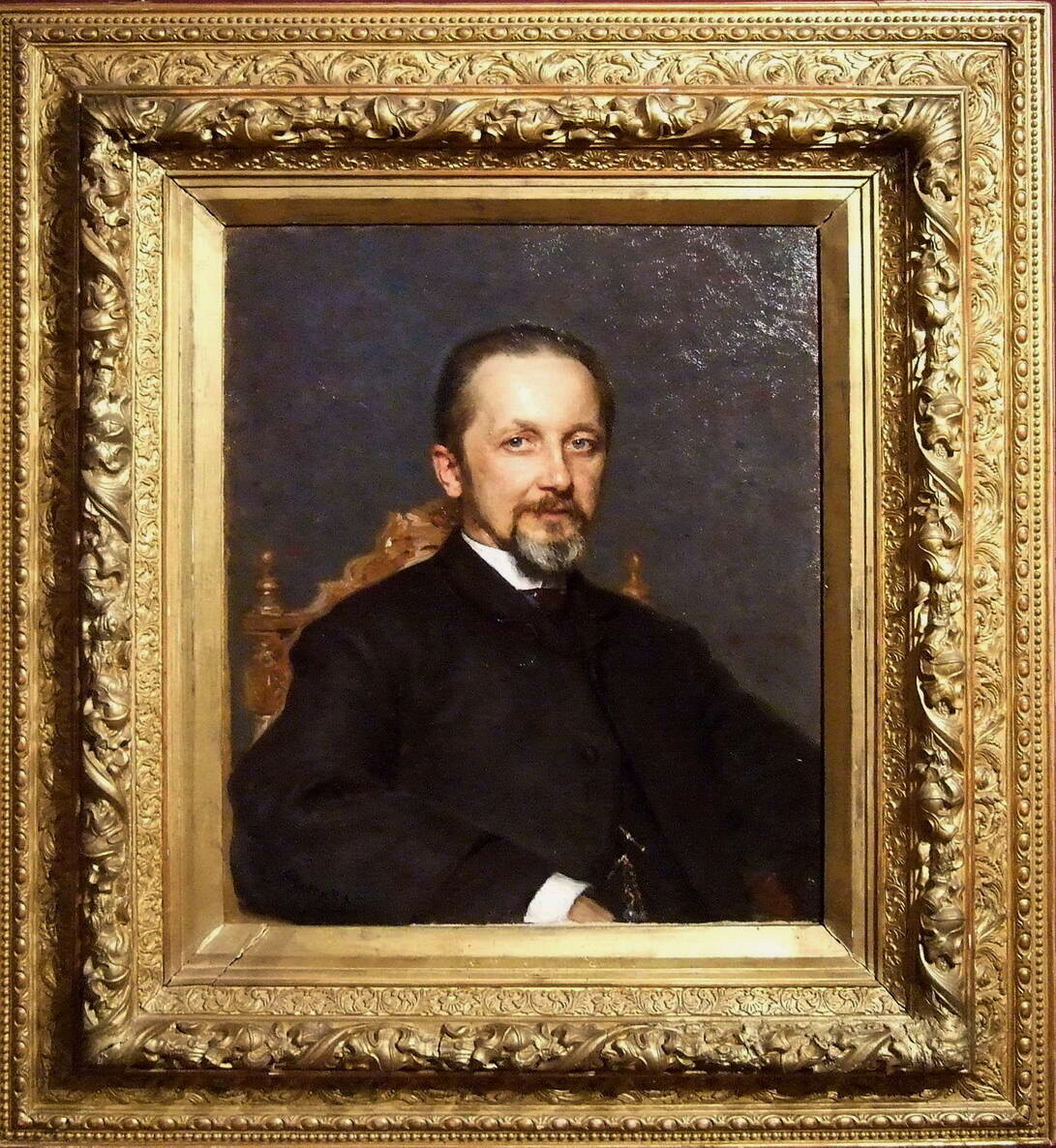 Илья Ефимович Репин. Портрет А.И. Антипова, 1886 г. Из собрания Ярославского художественного музея
