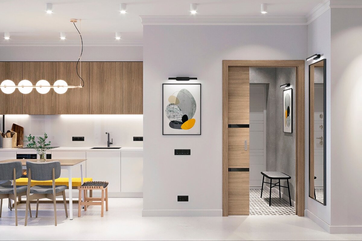 От проекта до реализации. Современный и функциональный интерьер для семьи (1 часть - концептуальный проект)