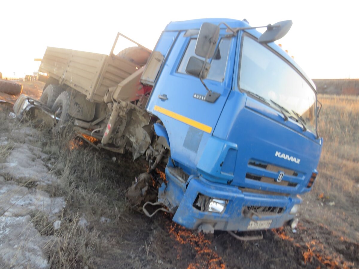  📷    В Курманаевском районе в ДТП с «КамАЗом» пострадала пассажирка автомобиля Mazda Андрей Севостьянов