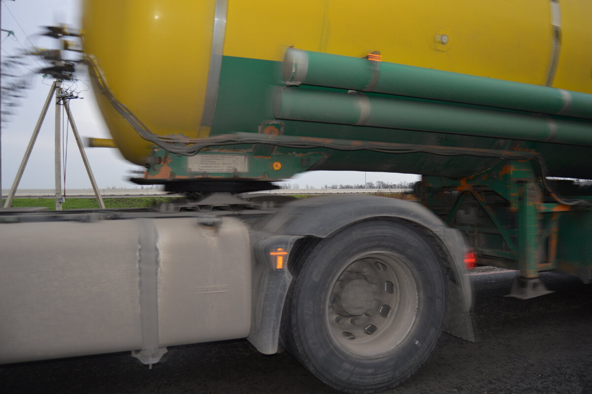 Фото автора. Снимок по ходу движения.