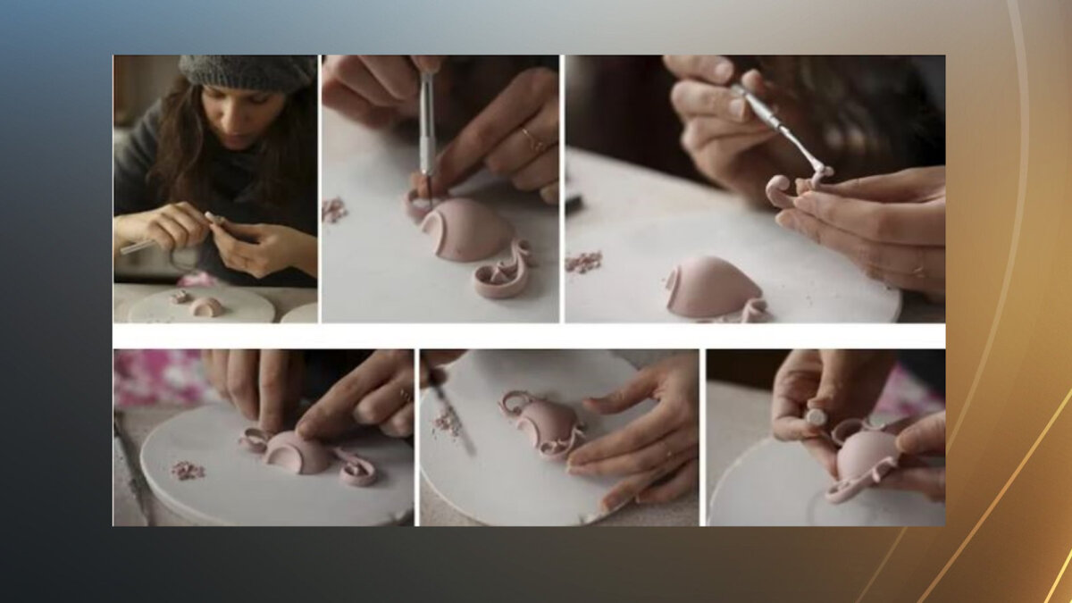 Украшения Чашки - дизайнера Эстер Имре