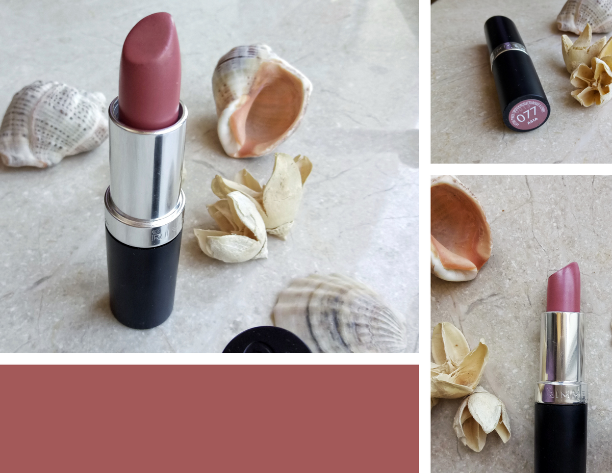 Помада Rimmel, оттенок 077, ASIA. 