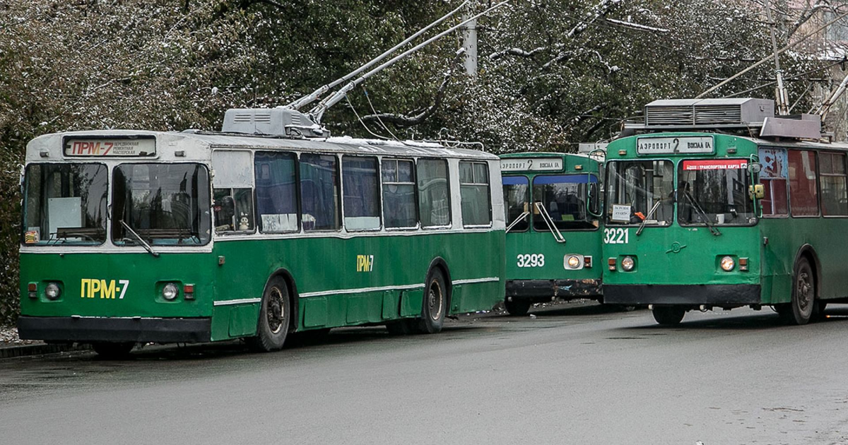 Те самые советские троллейбусы ЗИУ