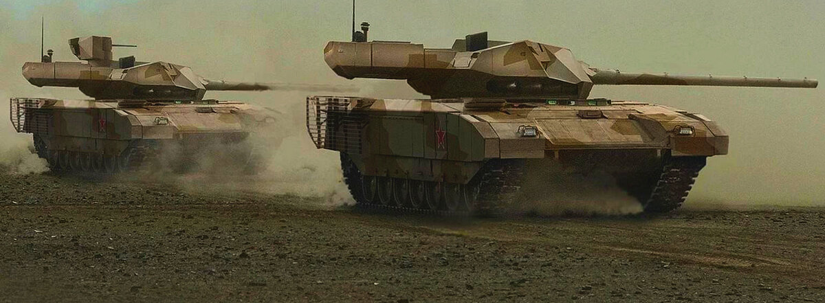 Российские танки Т-14 Армата в Сирии.