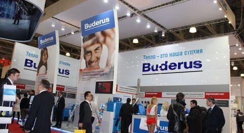 Стенд Buderus на выставке