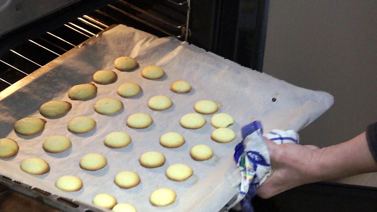 Ингредиенты для апельсинового печенья