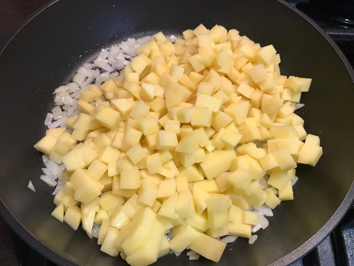 Картофель ветчина сыр