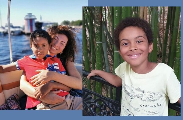 8 лет назад солистка группы «БандЭрос» Наталья Ибадин родила сын от  африканца. Как сейчас выглядят дети певицы | VEASY | Дзен