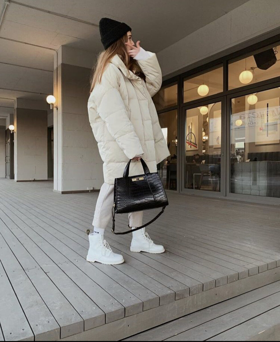 Winter outfit 2021 пуховики