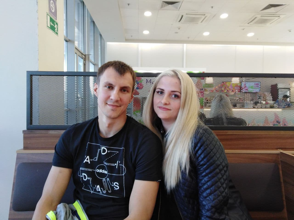 Роман Остащенко с супругой Ириной