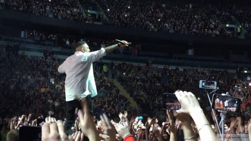 Концерт Басты в Петербурге. Фото из свободного поиска Яндекс