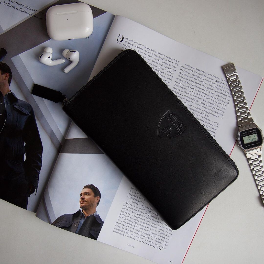 Клатч Lamborghini Galleria 161M, черный