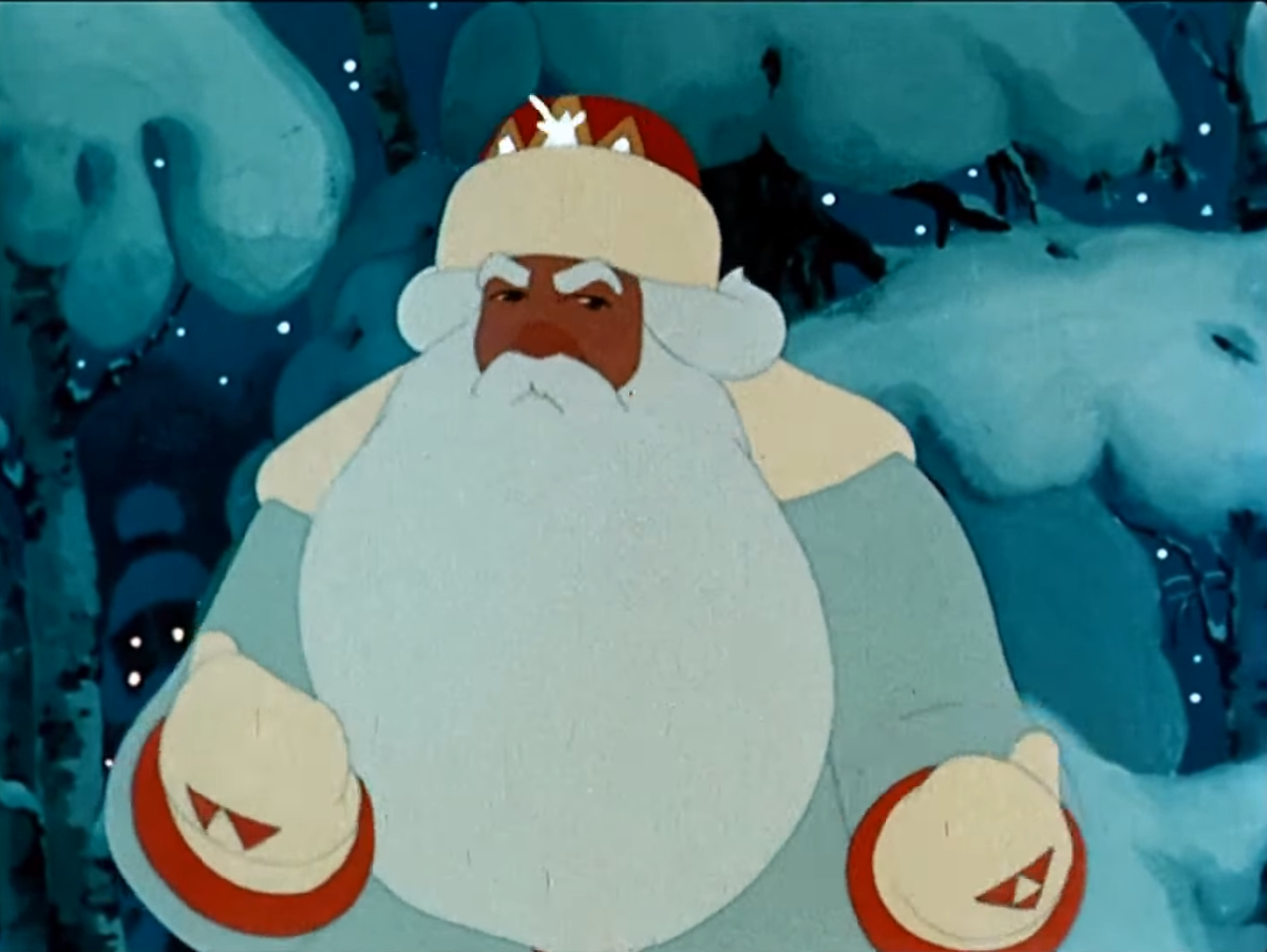 Кадр из мультфильма "Снегурочка"