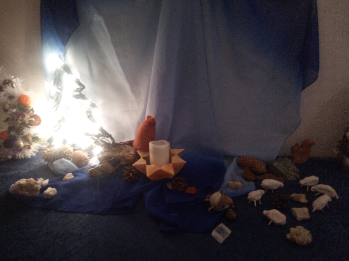 Рождественская инсталляция своими руками