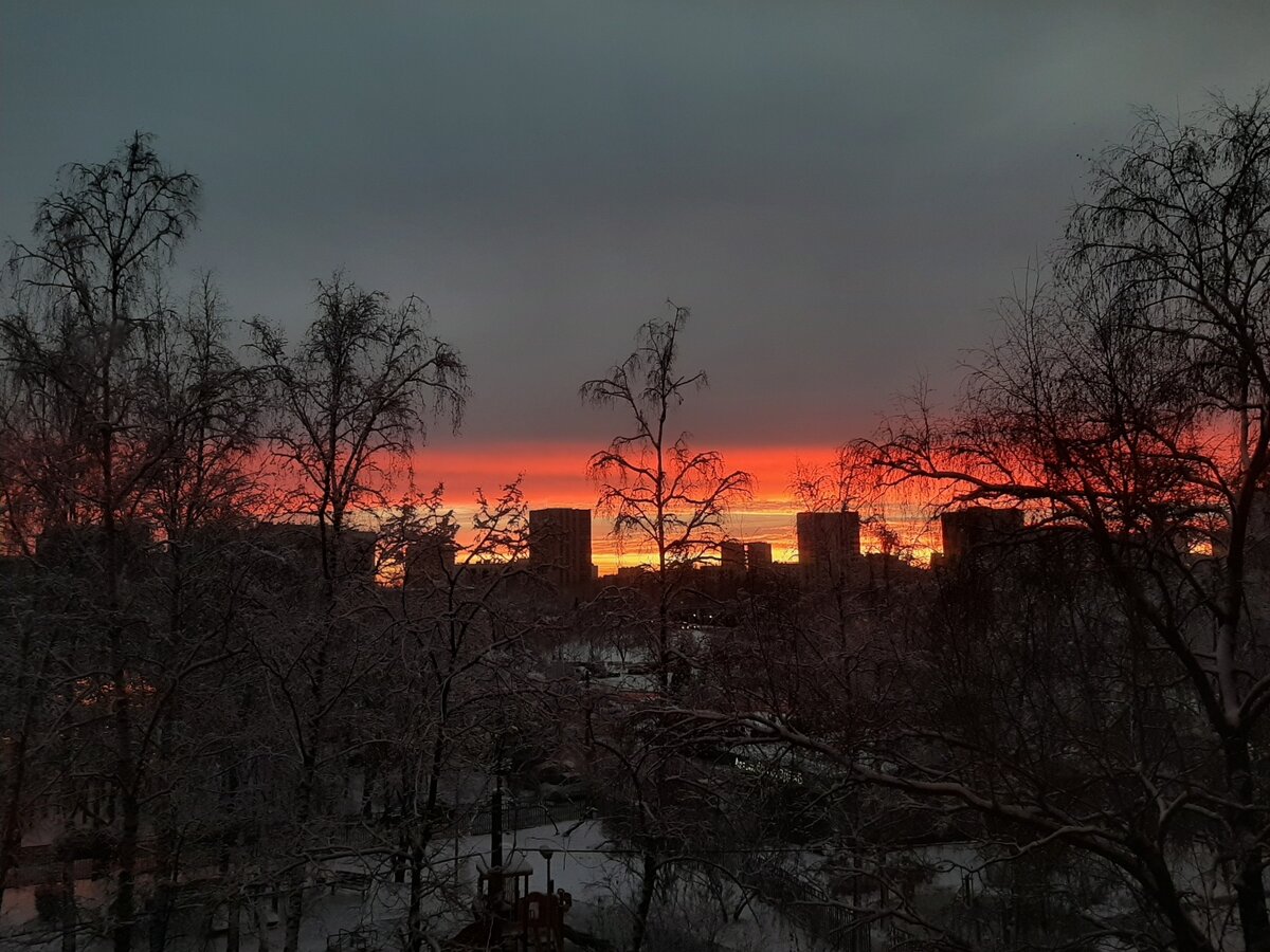 
Прояснения на рассвете 12.01.2020