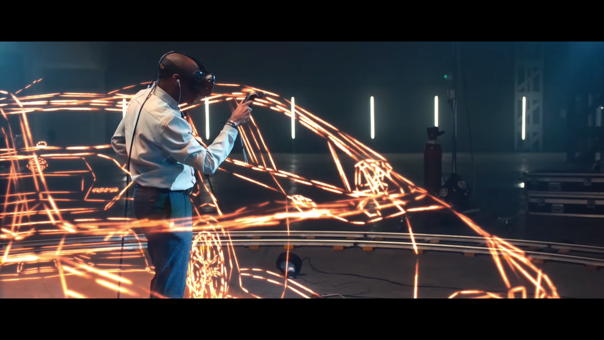 Стивен Уилтшир рисует Nissan Micra