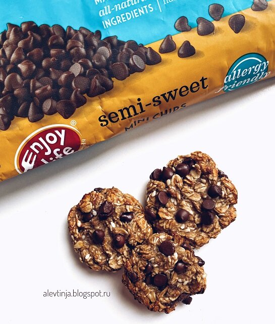 Печенье с шоколадными каплями — рецепт с фото пошагово