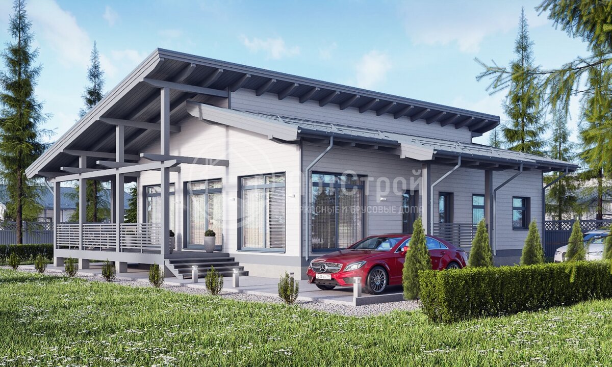 Чем сложнее конструкция дома, тем он дороже